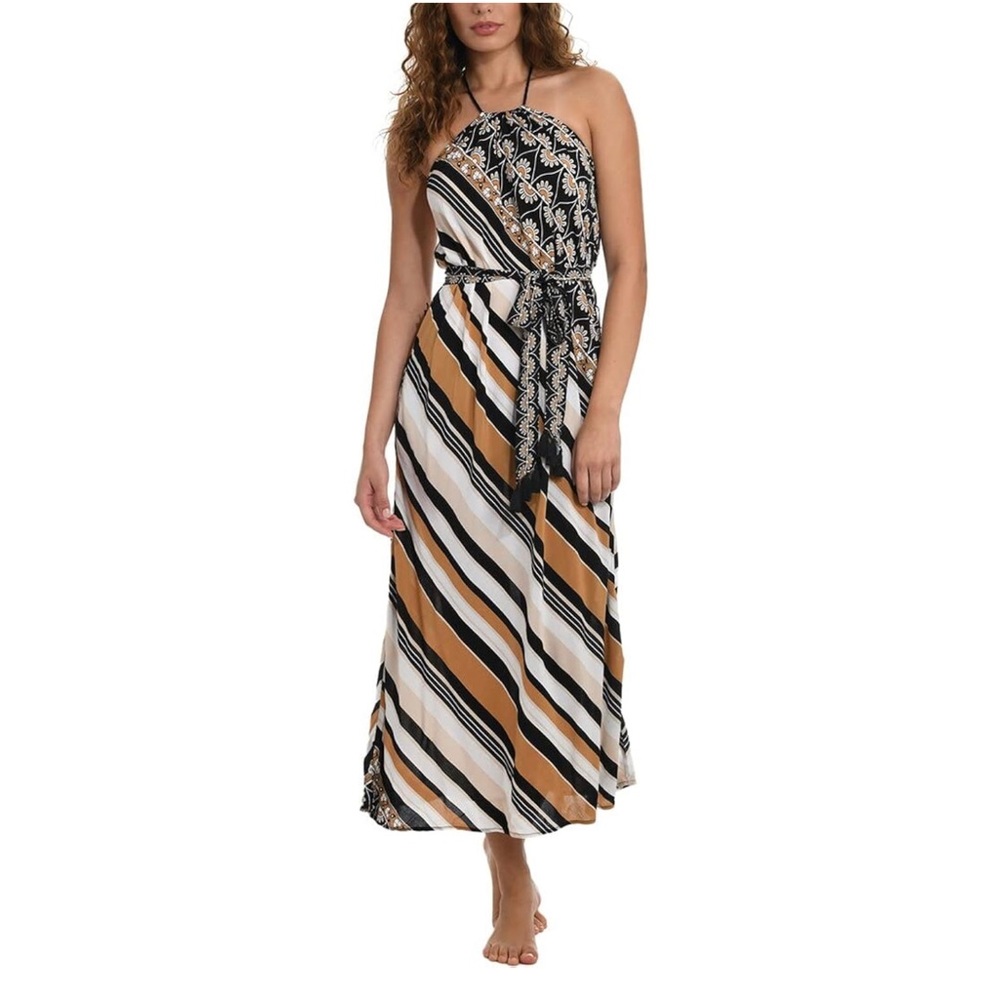 Sunshine 79 Women's Standard Maxi Dress Swimsuit Cover Up size Medium NWT